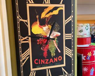 Cinzano clock 