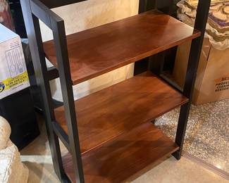 Folding shelving units 