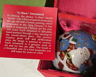 Li Bien ornaments from pier one imports 