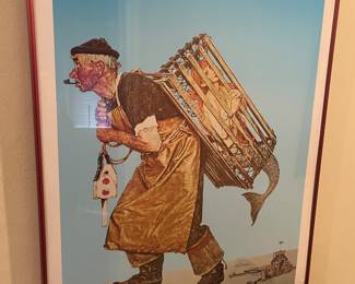 Norman Rockwell print 