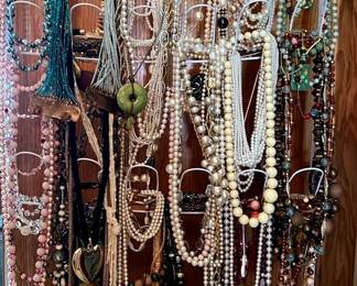 Costume Jewlery Galore Huge Mystery Lot Of Necklaces
