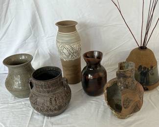 Collection of Artful Pottery
