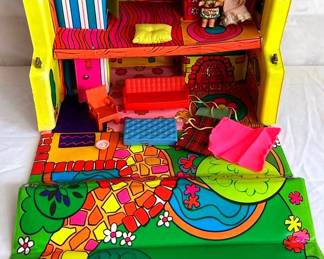 1968 Mattel Liddle Kiddles Talking Townhouse