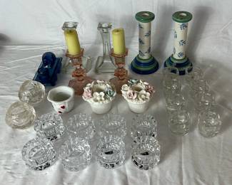 Assorted Candle Holders 