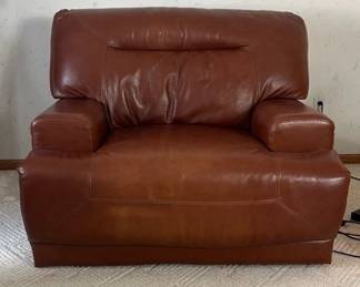 06 Leather Power Recliner CHATEAU DAX