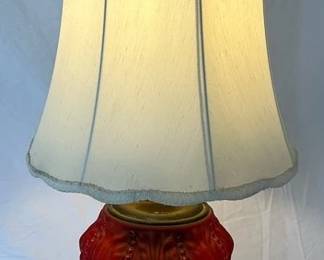 Antique Glass Lamp 