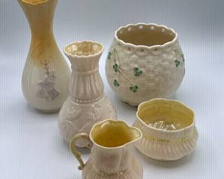 Collection Of Belleek China 