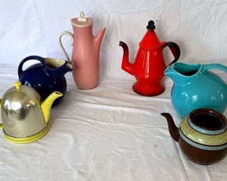Collection Of Tea Pots 