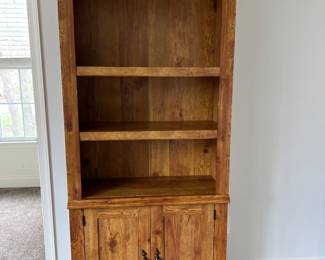 2 Laminate bookcases $150 each 
Very sturdy 