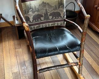 Hickory Hoop Rocker