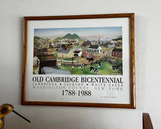 WILL MOSES SIGNED, OLD CAMBRIDGE VALLEY" 