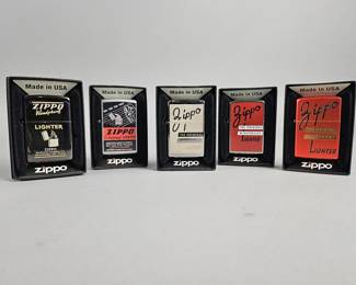 Lot 444 | Zippo Windproof Graphic Lighters