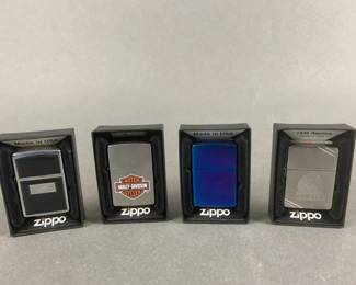 Lot 515 | Harley Davidson Zippo Lighter & More