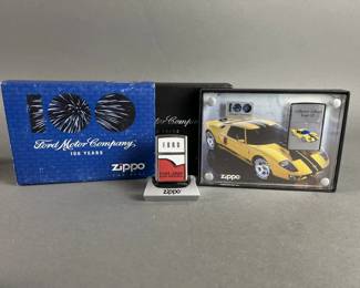 Lot 440 | 109 Years of Ford Zippos
