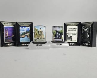 Lot 492 | Great Lakes Lighter Club Zippo Lighters