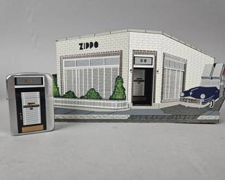 Lot 384 | Numbered Zippo First Barbour St Fac w Lighter