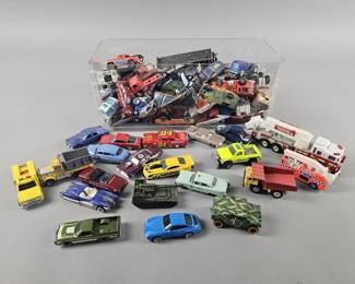 Lot 157 | Bin Of Matchbox, Hot Wheels & More!