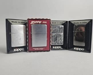 Lot 585 | Zippo Picasso Marble & More!