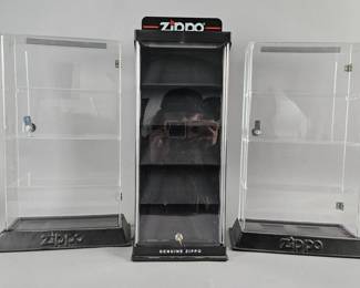 Lot 364 | Zippo Display Cases