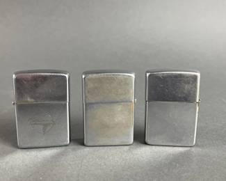 Lot 97 | 3 1960's Zippo Lighters