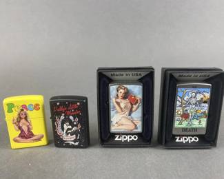 Lot 547 | Daddy's Little Monster Zippo & More