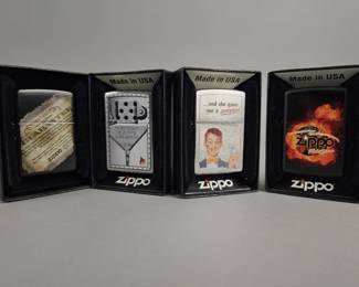 Lot 526 | Zippo Motor Sports & Graphic Lighters