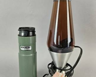 Lot 341 | Stanley Vacuum Mug and Lava Lamp