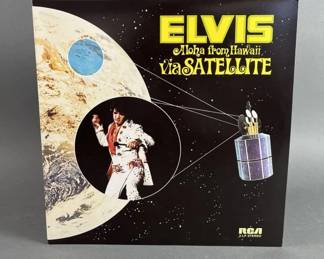 Lot 607 | Elvis Aloha from Hawaii via Satellite LP