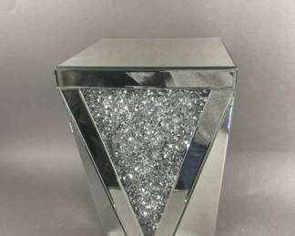 Lot 212 | Mirrored End Table