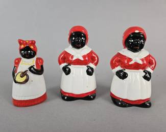 Lot 271 | Vintage Aunt Jemima Salt & Pepper Shakers and Bell