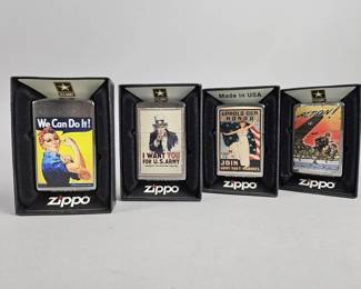 Lot 426 | Army Zippo Lighter Lot
