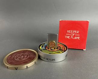 Lot 571 | Zippo Keeper of the Flame Lighter