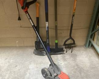 Lot 342 | Fiskars Ax, Kobalt Pick Ax & More
