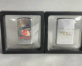 Lot 409 | Vintage 1960's Bell Helicopter Zippos