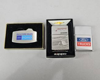 Lot 568 | Car Brand Zippo Lot
