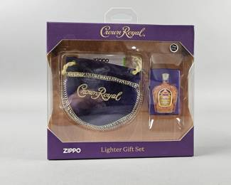 Lot 69 | Zippo Crown Royal Lighter Gift Set