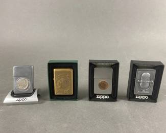 Lot 476 | American Frontier Zippo Lighter & More