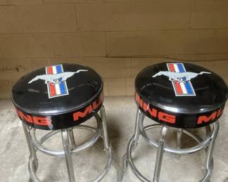 Lot 343 | 2 Mustang Stools
