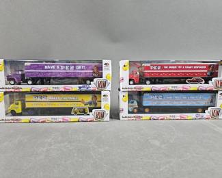Lot 4 | Unopened Pez Die Cast Semi Trucks