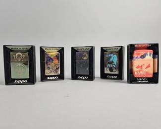 Lot 408 | Zippo Space Design Lighters