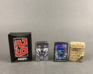 Lot 525 | Kevin Harvick Zippo Lighter & More