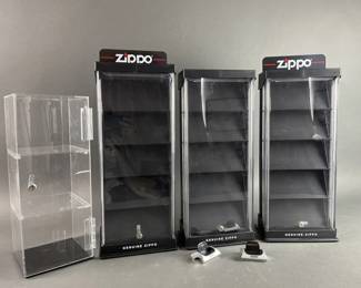 Lot 610 | Zippo Display Items