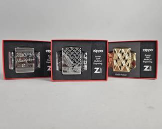 Lot 455 | Zippo Armor Gold Plated Lighter & More!