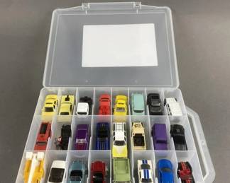 Lot 144 | Lot Of Matchbox/Hot Wheels With Case