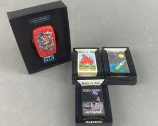 Lot 11 | 4 Zippo Lighters