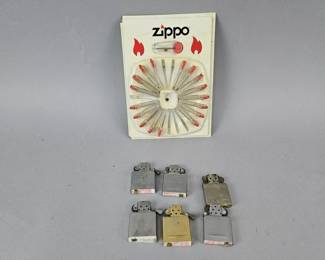 Lot 593 | Zippo Inserts and Flints