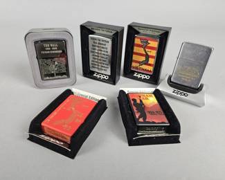 Lot 423 | Zippo Vietnam Design Lighters