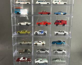 Lot 140 | 36 Die Cast Cars in Display Case