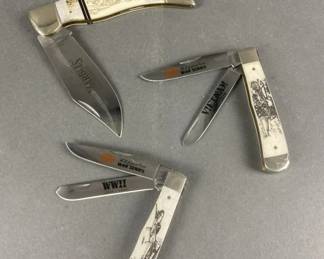 Lot 224 | Vintage Case War Series Pocket Knives & More