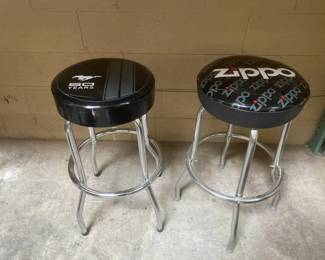 Lot 344 | Mustang & Zippo Stool